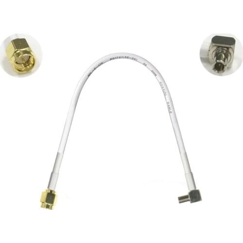 NEW 1PC SMA male to TS9 male right angle pigtail cable adapter plug 15/30/50/100cm low loss high quality wireless router