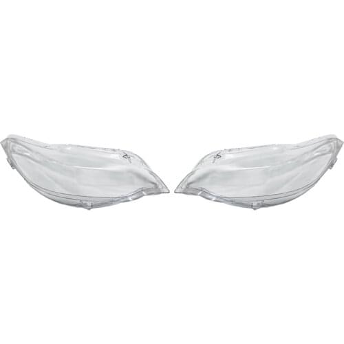 Pair for -BMW F22 F23 2 Series 14-19 Car Headlight Lens Cover Head Light Transparent Lampshade Shell Glass Left+Right