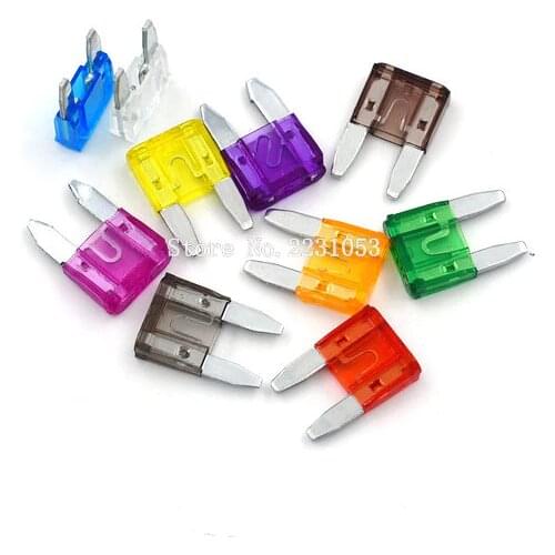 10PCS Small Truck Blade Fuse 15A For Car Automotive Fuses Auto 15A Car fuse Blue Color