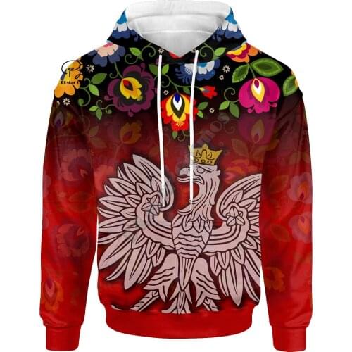 PLstar Cosmos 3DPrint Newfashion National Culture Poland Country Flag Tattoo Harajuku Streetwear Funny Unisex Zip/Hoodie Style14