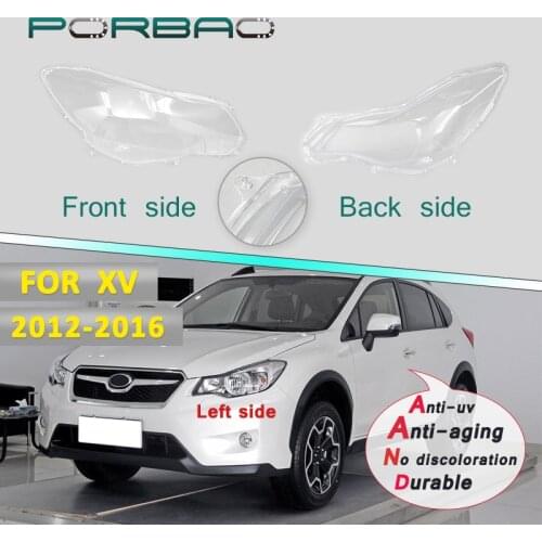 For Subaru XV Impreza Headlight Headlamp Transparent Glass Lens Cover Clear Shell 12-16 Auto Shell Mask Replacement DIY