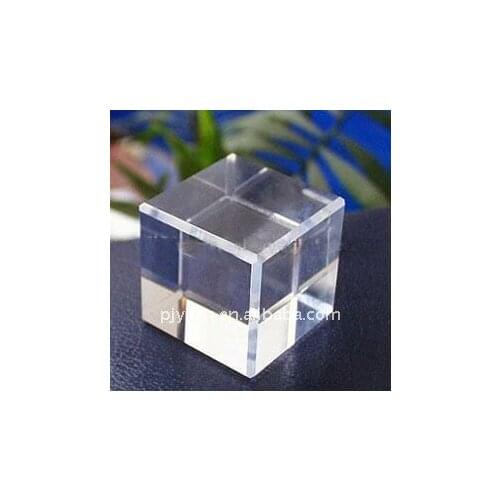 K9 Blank Optical Glass Crystal Cube High Quality Crystal Paperweight For Gift