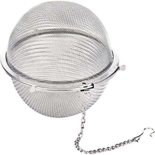 High Quality Stainless Steel Tea Pot Infuser Sphere Mesh Strainer Ball Tea Strainer Wholesale