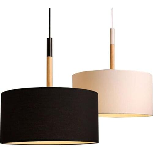 LED Pendant Light Modern Wooden Light Fixtures For Kitchen Restaurant Bedroom Living Room Cafe Decoration Indoor Hanging Lamp