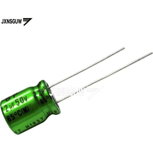 10PCS NICHICON MUSE BP 50V22UF 10X12.5MM Green Non Polar 22UF 50V Audio Electrolytic Capacitor ES 22uF/50v MUSE-BP