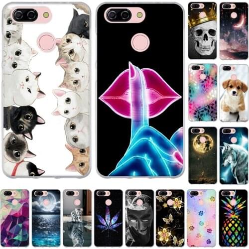 Case For ZTE Blade V9 Vita 5.45 inch Cat Patterned Cover for blade v9 Vita Soft Silicon Back Phone cases coque Fundas