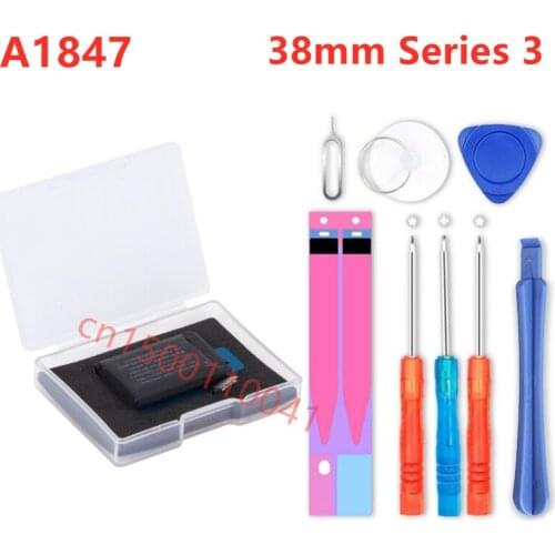 For Apple watch 3 38mm Series 3 gps a1847 battery Original Battery GPS A1847 262mAh