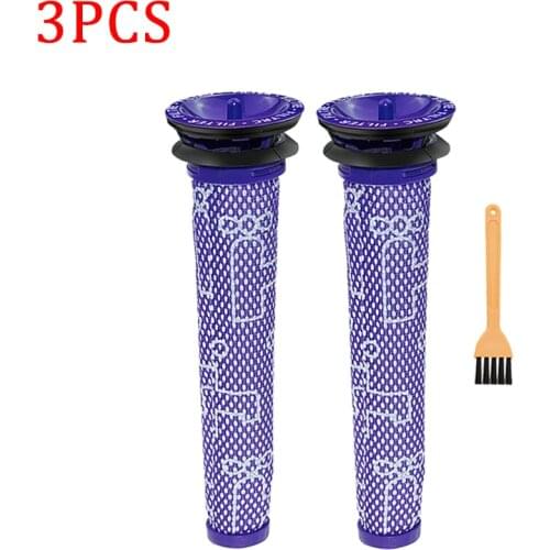 3PCS Washable Pre Filter for Dyson DC58 DC59 DC61 DC62 V6 V7 V8 Vacuum Cleaner Replacement Parts