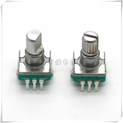 2pcs High quality 148 type 16 type double volume potentiometer B50K 15MM half shaft