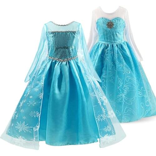 Fancy Girl Princess Dress Disguise Costume for Kids Halloween Cosplay Vestido Birthday Party Carnival Dresses Teen Girls Clothes