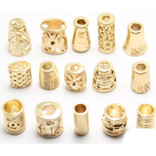 20pcs Metal Bell Rope Stopper DIY sewing supply Pants Hat Decorative Buckle Cord Lock Apparel Shoelace Sportswear Accessories