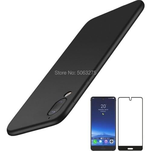 Soft Cases SHARP AQUOS C10 S2 Case With Full Tempered Glass For SHARP AQUOS C10 S2 Fundas SHARP AQUOS C10 S2 Tempered Glass