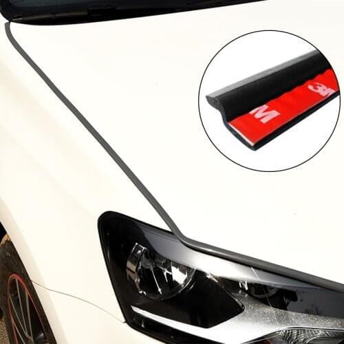 Car Hood Cover Edge Strip Engine Sealing Strips For Skoda Superb Octavia A5 2 Fabia Rapid Yeti Citroen C4 C5 C3 Grand Picasso