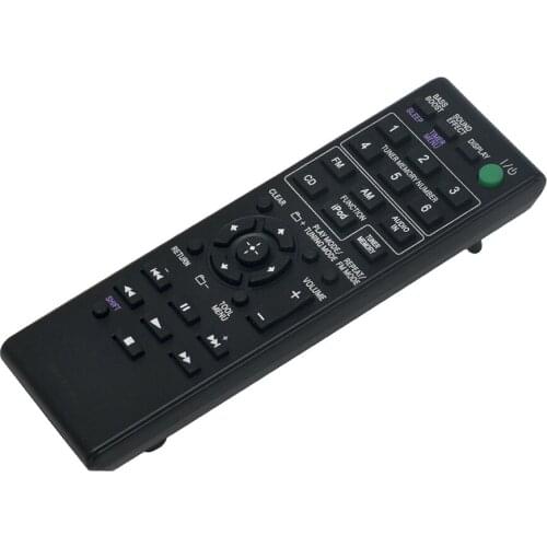 New Remote Control Fit Sony CMT-BT60WB CMT-BT80WB CMT-SBT100B CMT-BT60B CMT-BT80W Micro Hi-Fi Component System