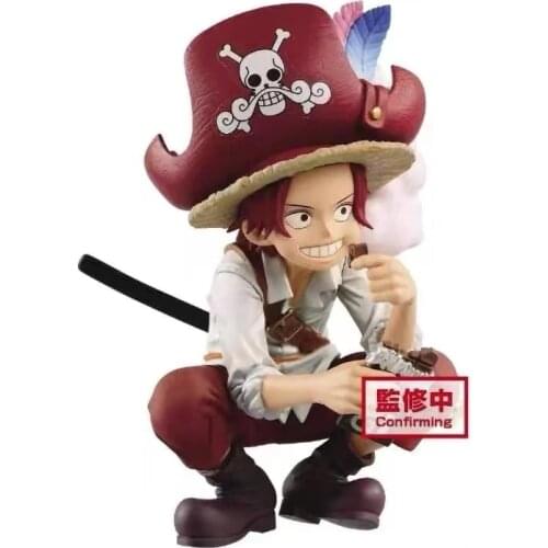 In Stock Original One Piece DXF The Grandline Men Akakami no shankusu PVC Figure Action Model Figurine