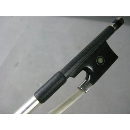 Great&Strong plaid Carbon fiber violin bow 4/4,good balance