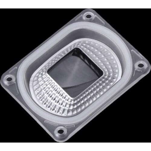 LED Lens Reflector for LED COB Lamps PC lens+Reflector+Silicone Ring Cover Shade GXMA