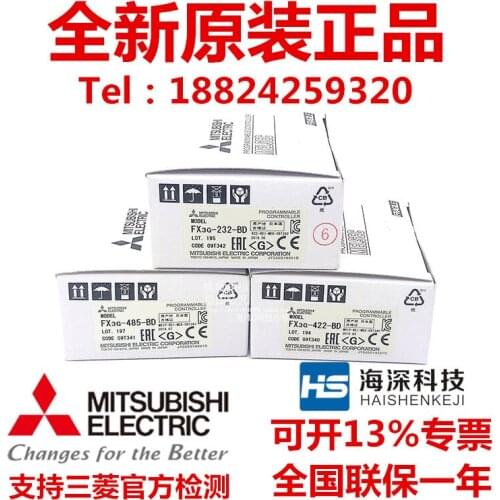 PLC FX3G-485-BD 422 232 1DA 2AD FX3GA FX3SA 100% new and original