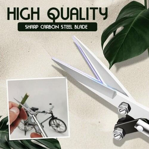 Portable Pointed Gardening Scissor Multifunctional Plants Pruner Durable Gardening Shear Easy to Use TS2
