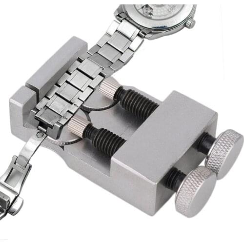 Adjustable Metal Watch Band Strap Bracelet Link Pin Remover Spring Bar Repair Tool Dismantling Kit Set Solid Table Watchband
