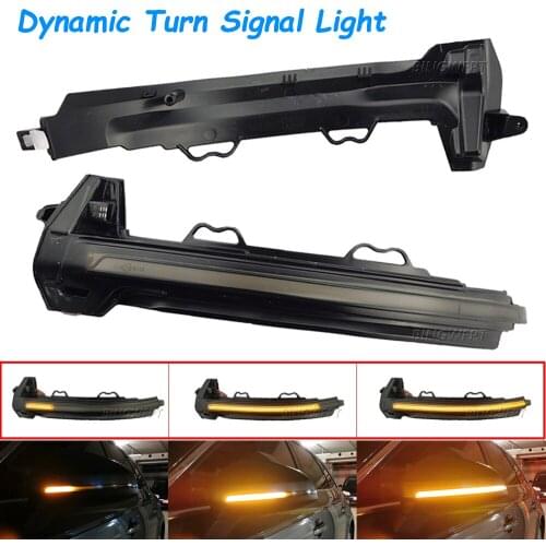 2PCS LED Turn Signal Side Mirror Lights For Audi A4 A5 B9 S4 S5 RS5 Dynamic Blinker Sequential Repeater Indicator 2017 2018 2019