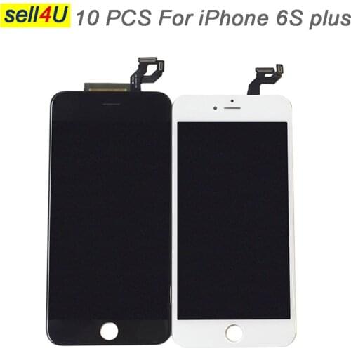 10 PCS/lot For iPhone 6S plus LCD screen,display with 3D touch screen complete For iphone 6S plus screen replacement