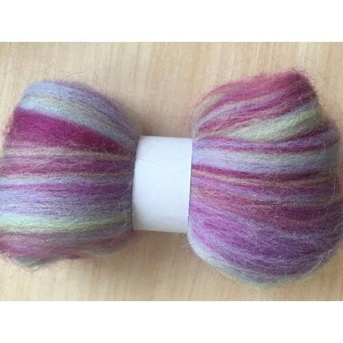 100% Wool Fibre Wool Roving For Needle Felting 50G 100g 150g 200g 300g 500g
