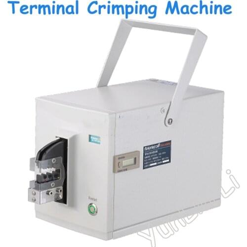 110V/220V Electric Terminal Crimping Machine End-wire Machine Line Pressing Pliers Electric Terminal Crimping Machine FEK-60EM