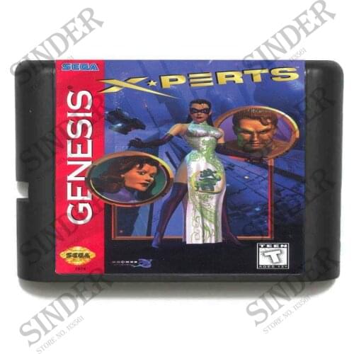XPerts 16 bit MD Game Card For Sega Mega Drive For Genesis