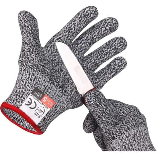 Hot sale cut outdoor fishing gloves knife cut protection touch screen non-slip ultra-thin mesh gloves 2019 new