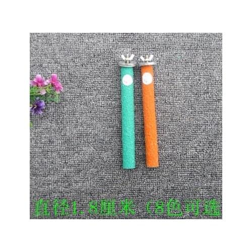 2CM*20CM Scrath bar parrot standing rod bird cage parrot nest supplies teeth stick station ground station