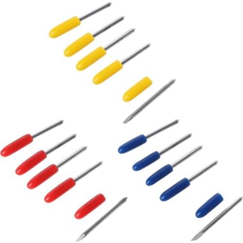 5Pcs/Set 3 size 30 Degree 45 Degree 60 Degree Blade Cutting Plotter For Mimaki Vinyl Cutter Blade G08 Whosale&DropShip