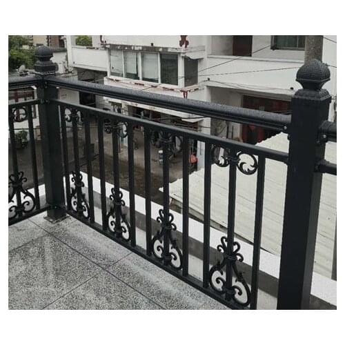Hench Aluminium Garden Fences Panel /Wrought Iron Fence Security Yard Fence metal fence style5