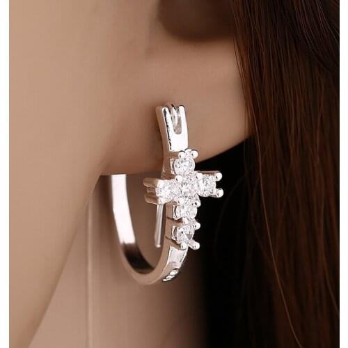 AMORUI Earrings With Stones