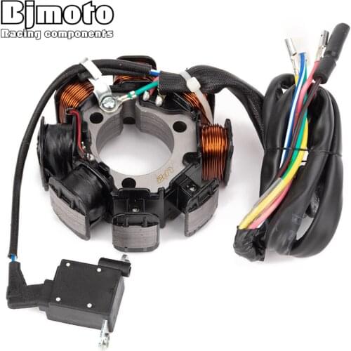 BJMOTO For Honda XR250R 1996-2004 Motorcycle Magneto Generator Alternator Engine Stator Charging Coil 31120-KCE-671