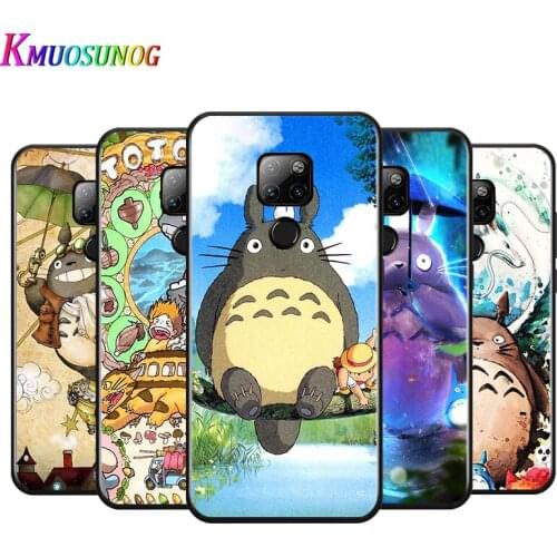 Totoro Cute Cat for Huawei P Smart Z S Pro Plus 2021 2020 Nova 7i 7 6 SE 5i 5Pro 4E 4 3i 3e 3 2 2i Lite 2 Phone Case