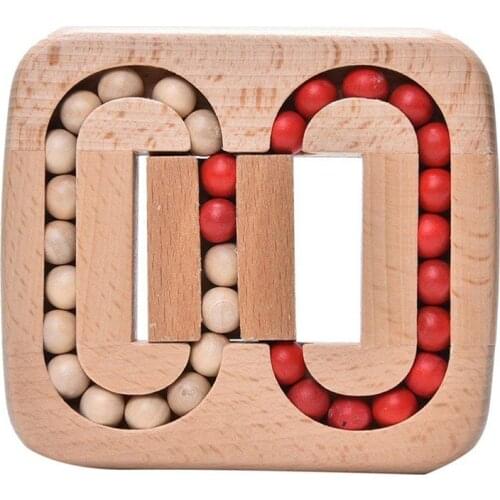 Wooden Lock Toy Intelligent Luban Locks Traditional Brain Teaser Puzzle Educational Toys Old Ancestral Locks Antistress Toys