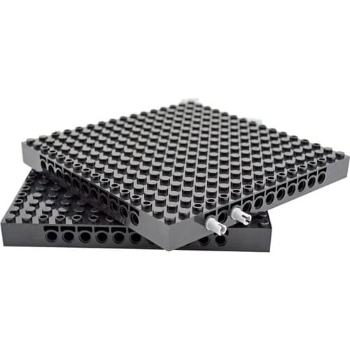 Assembles Particles MOC Parts Special 16x16x1 1/3 with Holes Brick Base Building Blocks Compatible with 65803 Technical DIY Toys