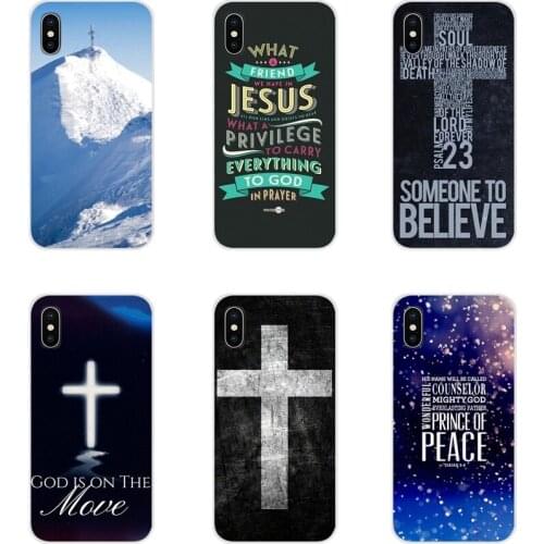For Xiaomi Redmi 4A S2 Note 3 3S 4 4X 5 Plus 6 7 6A Pro Pocophone F1 Accessories Phone Cases Covers Christian Jesus The Cross