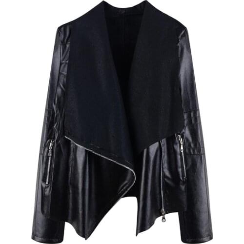 Женские кожаные куртки JOCESTYLE China At AliExpress