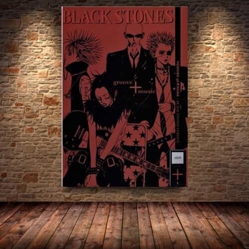 Stone Nana Anime Poster Canvas Art Poster and Wall Art Picture Print Modern Family Bedroom Posters