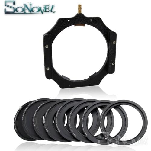 100mm Square Z series Metal Adapter Ring + Filter Holder for Lee Hitech Singh-Ray Cokin Z PRO 4X4"4x5"4X5.65"Filter