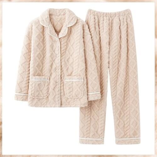 NANWUYUNYI Women's Warm Pajamas