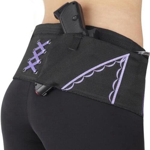 Hunting Belly Band Holster Neoprene Gun Holster Waist Concealed Carry Tactical for Glock 19 Beretta Pistol Revolver