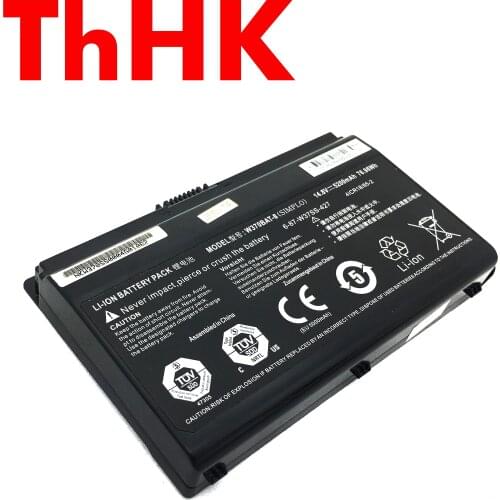 Genuine Original W370BAT-8 6-87-W37SS-427 Laptop Battery For Clevo W350ET W350ETQ W370ET Sager NP6350 NP6370 XMG A522 A722