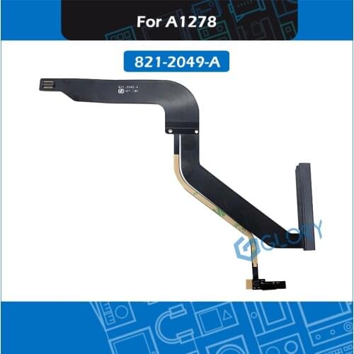Full New A1278 HDD Cable 821-2049-A For Macbook Pro 13.3" Mid 2012 Hard Disk Drive Cable EMC 2554 MD 101xx/A