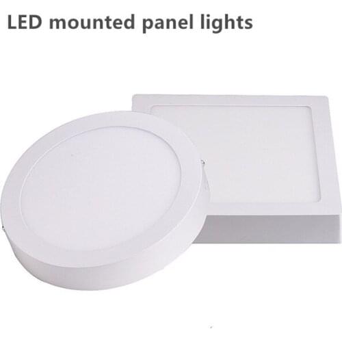 1pcs 9W 15W 25W Surface Mouted Ceiling Downlight Panel LED Light with driver AC85-265V High Lumens LED Down Light