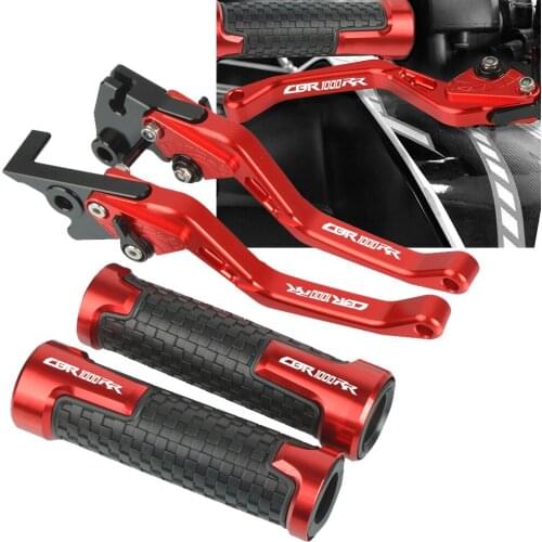 Motorcycle Adjustable Brake Clutch Levers handlebar Grips For HONDA CBR1000RR CBR1000F SC24 1993-1998 1994 1995 1996 1997