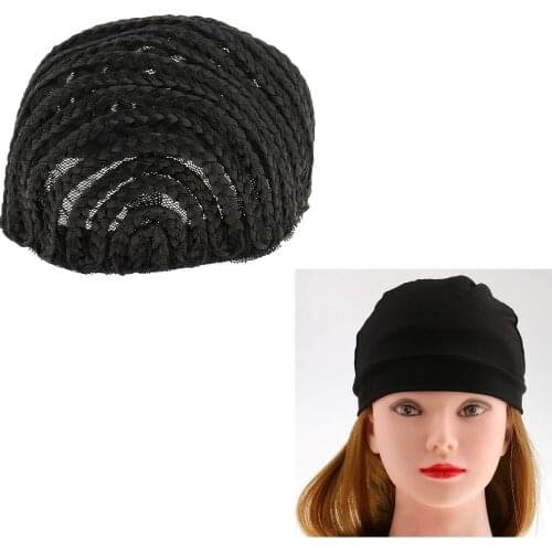 2pcs Cornrow Wig Cap For Making Wigs Adjustable Braided Wig Weaving Lace Cap