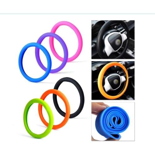 Silicone Steering Wheel Cover Shell Skidproof Odorless Eco-Friendly Protector For Haval 9 M4 C30 C50 C20R H2 H3 H5 H6 H8 H8 H